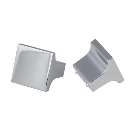 Crown 1" Square Cabinet Knob Polished Chrome Finish CHK83125PC